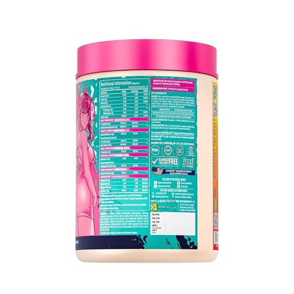 Big Bubble Butt – Baddie | Women’s Pre-Workout for Booty Pump, Energy & Focus | Zero Sugar, No Crash - Image 3