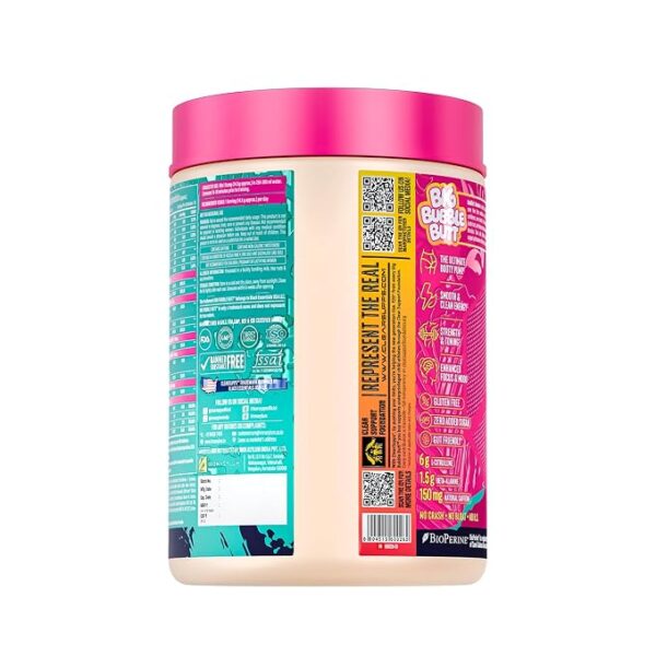 Big Bubble Butt – Baddie | Women’s Pre-Workout for Booty Pump, Energy & Focus | Zero Sugar, No Crash - Image 2