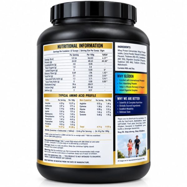 Glideon Formula Whey Protein 4 Glideon Formula Whey Protein - Image 2