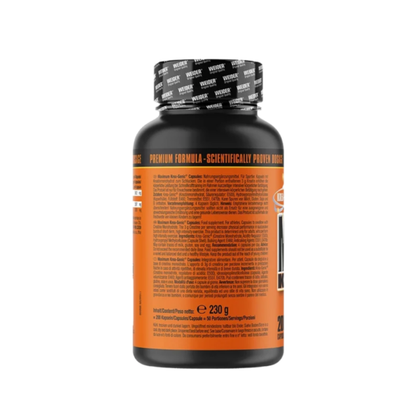 Weider Krea Genic Capsules - Image 3