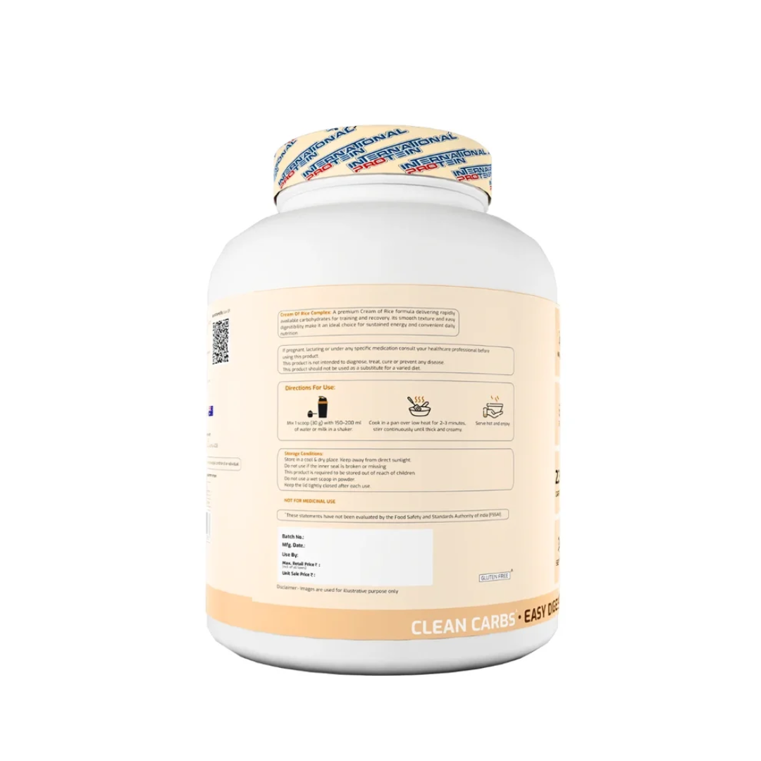International Protein Cream of Rice Premium Cereal Powder 5 International Protein Cream of Rice Premium Cereal Powder - Image 5
