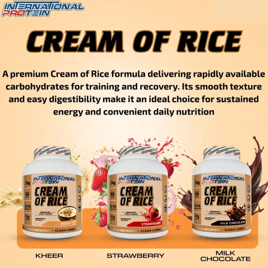International Protein Cream of Rice Premium Cereal Powder 4 International Protein Cream of Rice Premium Cereal Powder - Image 4