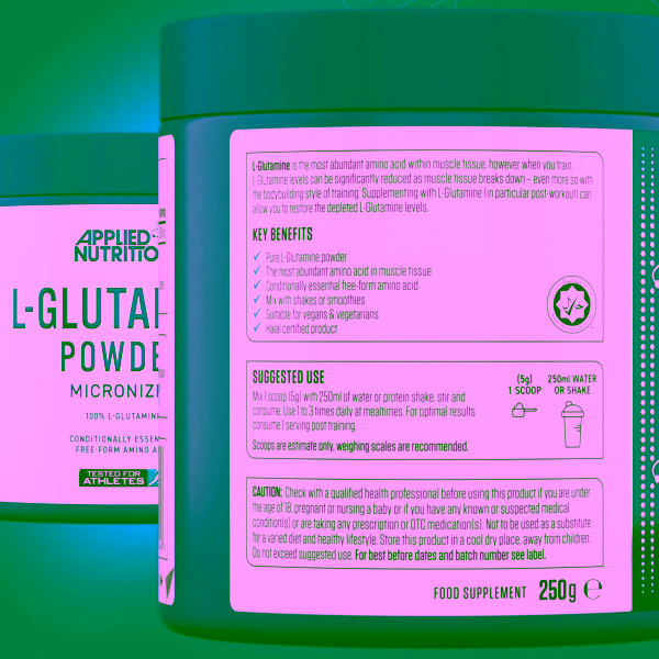 Applied Nutrition Glutamine Powder - Image 3