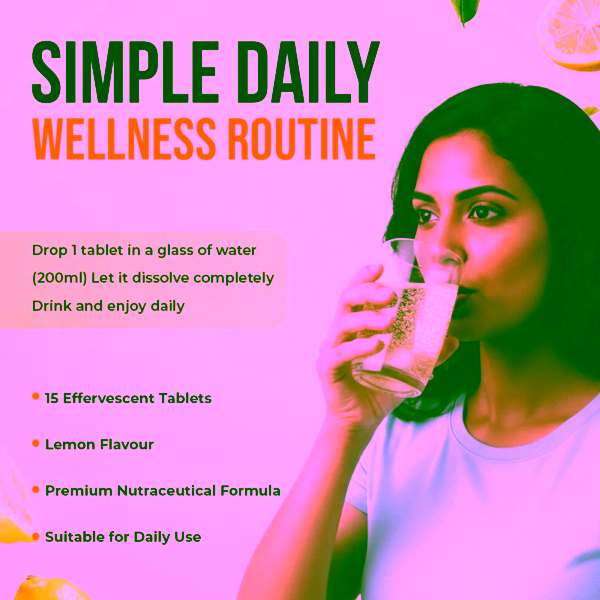 Trueforma® Vitamin C & Zinc with Amla Extract | Effervescent Tablets - Image 3