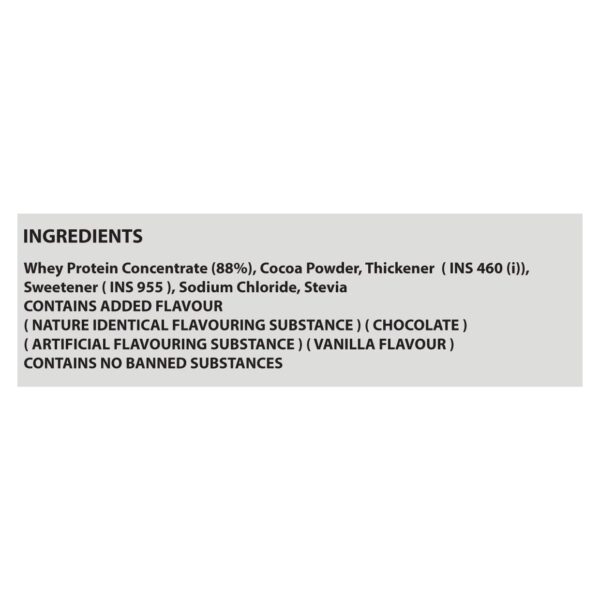 image of six pack nutrition just whey protein powder 2kg