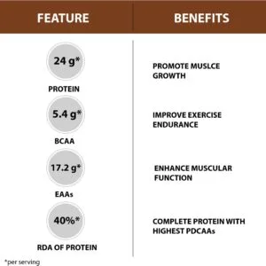 image of six pack nutrition just whey protein powder 2kg