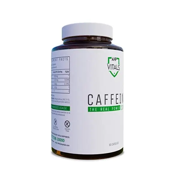 image of ahp vitals caffeine supplement