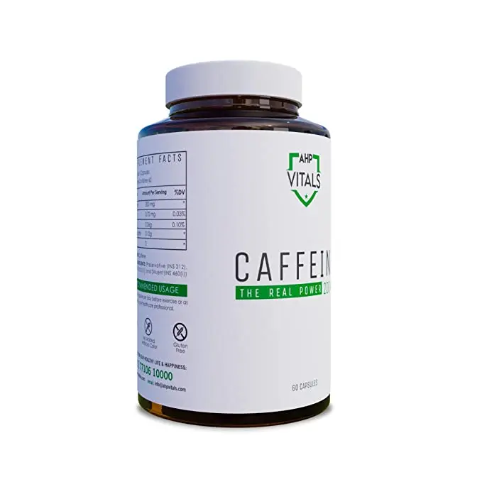 image of ahp vitals caffeine supplement
