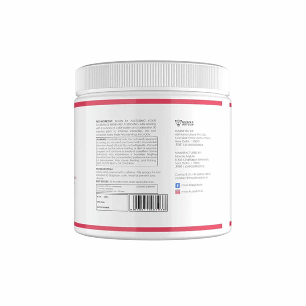 image of muscle asylum pre workout