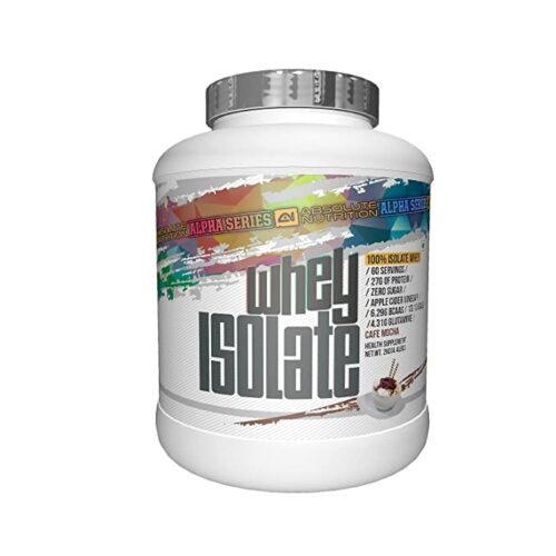 image of absolute nutrition’s whey isolate 2kg supplement