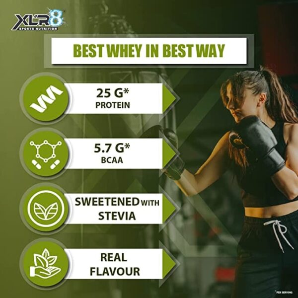 image of six pack nutrition xlr8 natur iso gold whey protein isolate 2kg