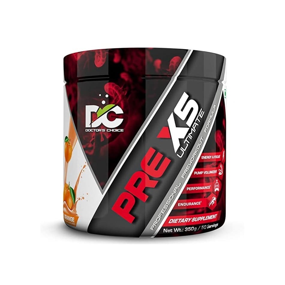 image of doctor's choice pre x5 pre workout