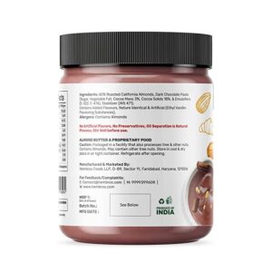 Zucchero Dark Chocolate Almond Butter The Heavenly Spread