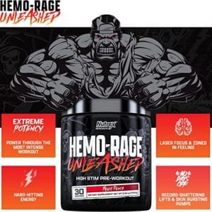 image of Nutrex Research Hemo-Rage Extreme High Stim Pre Workout