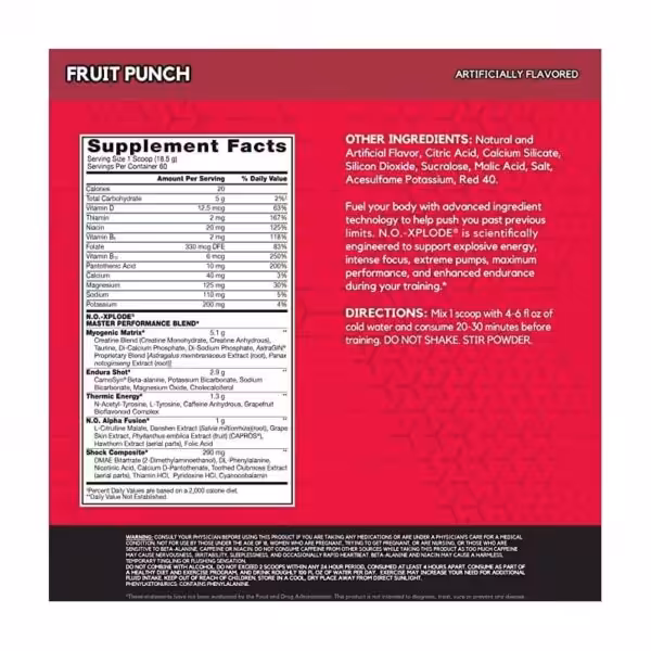BSN NO-Xplode Preworkout - product image