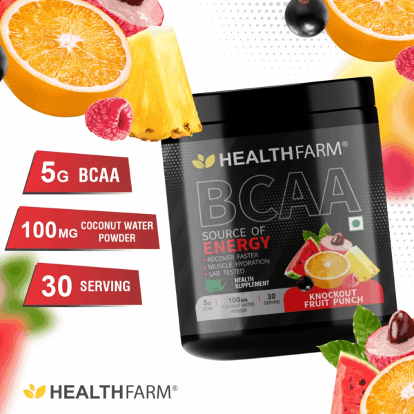 image of healthfarm bcaa supplement