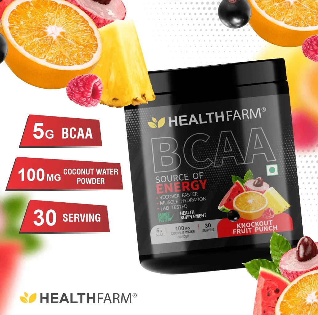 image of healthfarm bcaa supplement