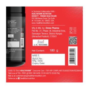 image of healthfarm bcaa supplement