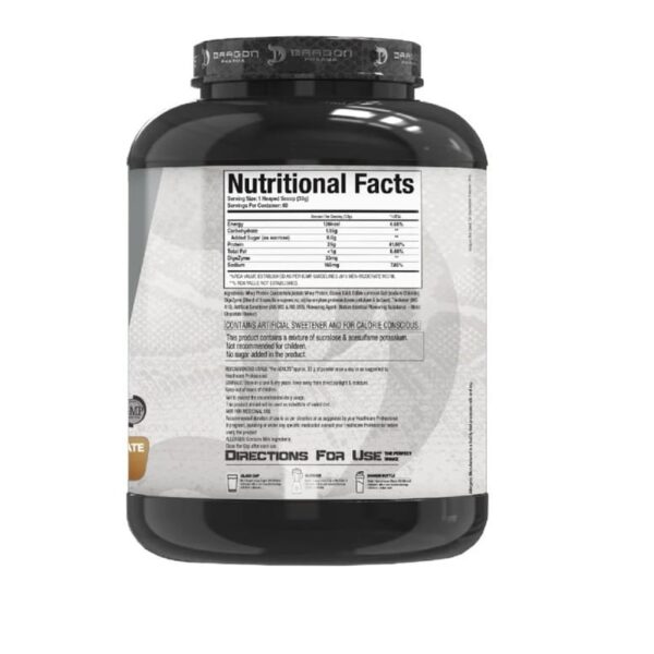 image of dragon pharma wheyphorm performance whey protein blend 2kg