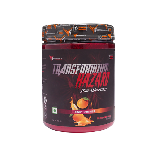 image of transformium nutrition hazard pre wokrout supplement