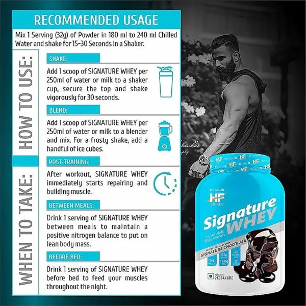 image of HealthFarm Signature Whey 2kg