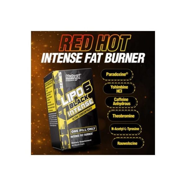 image of Nutrex LIPO-6 Black UC Intense supplement