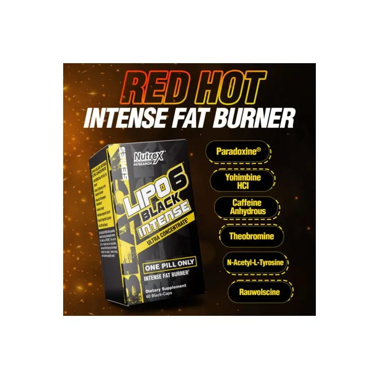 image of Nutrex LIPO-6 Black UC Intense supplement