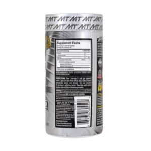image of nutrition facts of muscletech platinum cla supplement