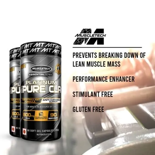 image of muscletech platinum cla supplement