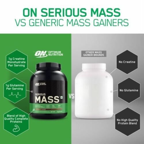 image of Optimum Nutrition Serious Mass Gainer 3kg supplement