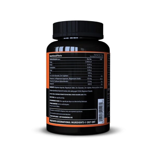 image of qnt zma supplement