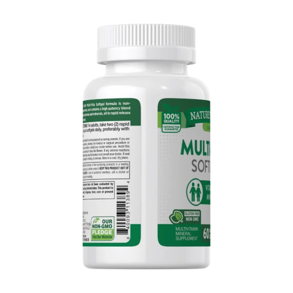 image of nature's truth multi-vita softgels supplement