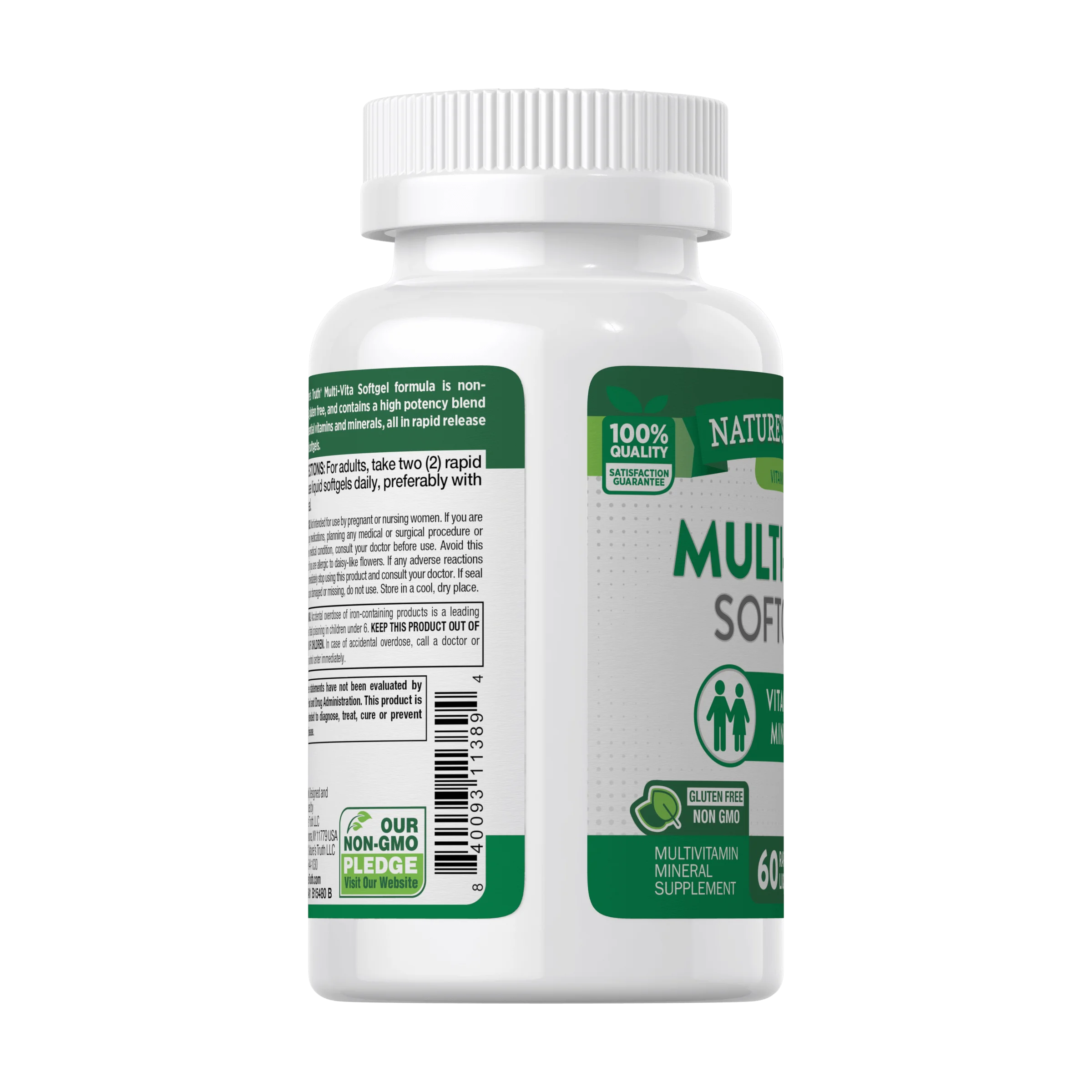 image of nature's truth multi-vita softgels supplement