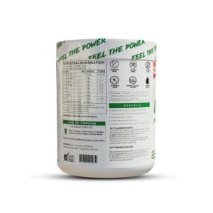 image of nutrition facts of ahp vitals eaa supplement