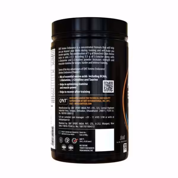 image of qnt amino endurance supplement