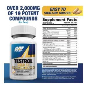 image of GAT Sports Testrol Gold ES supplement