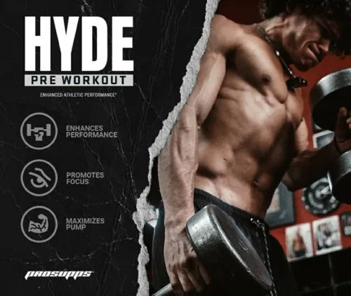 image of hyde preworkout supplement