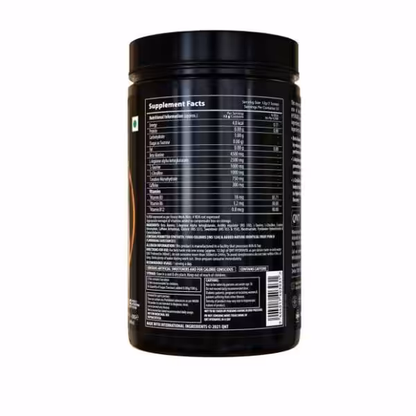 image of qnt hydravol pre workout