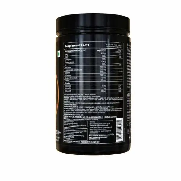 image of qnt hydravol pre workout