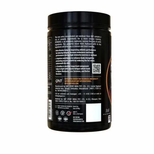 image of qnt hydravol pre workout