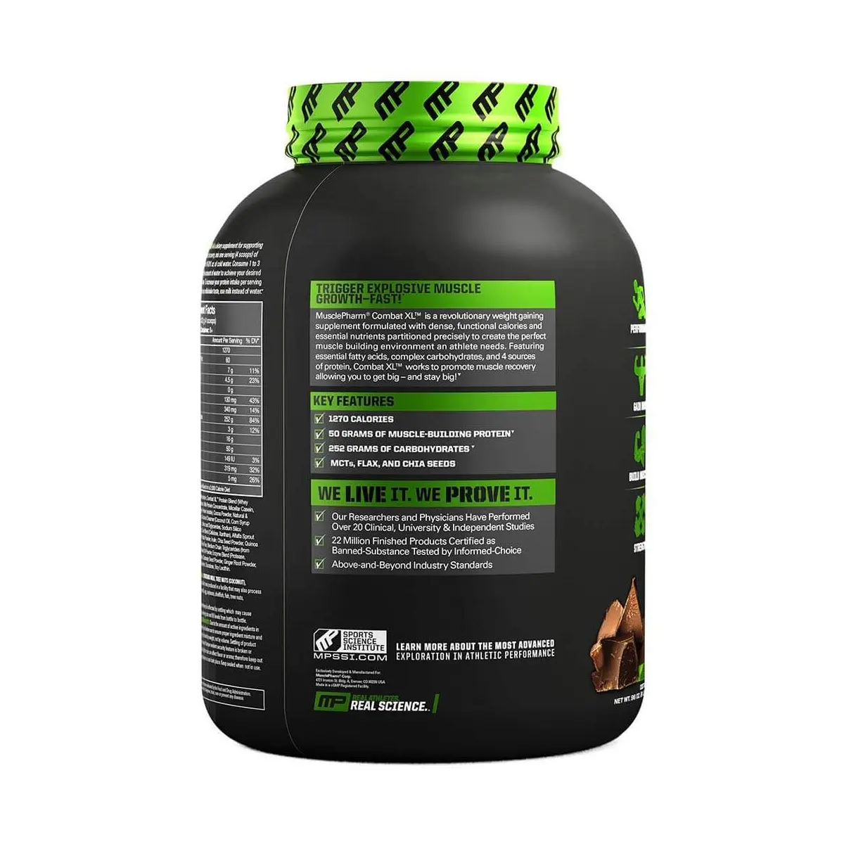 image of Musclepharm Combat XL Mass Gainer 3 kg