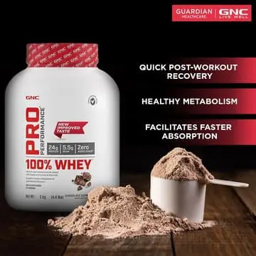 GNC Pro Performance 100% Whey Protein 34 GNC Pro Performance 100% Whey Protein